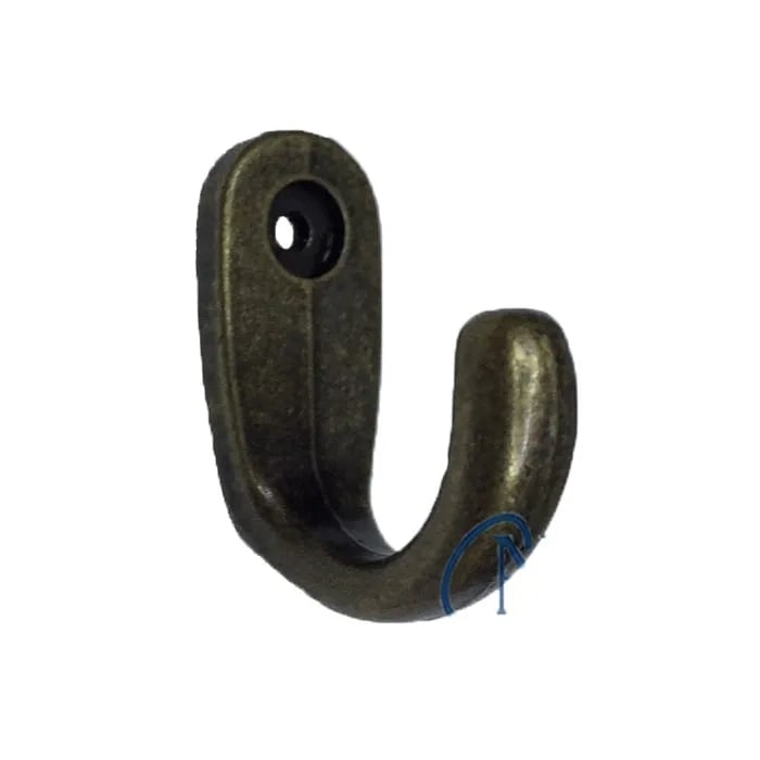 Büyük Tekli Fincan Askı, Dekor Askısı - Antik, 12x23x30 Mm