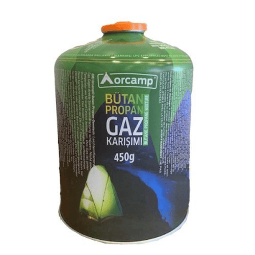 Büyük Tombul Bütan Propan Gaz Kartuş Kore Tipi Ocaklar İçin 450gr Bx40