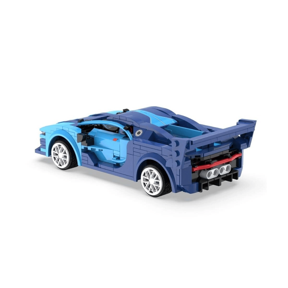 C51073W CADA BLUE RACE CAR 325 PARÇA BLOCK OYUNCAK
