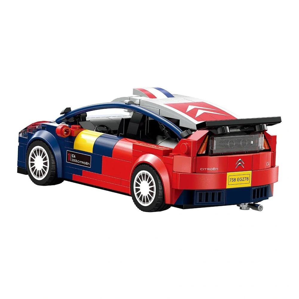 C5503W CADA CİTROEN C4 WRC 296 PARÇA BLOCK OYUNCAK