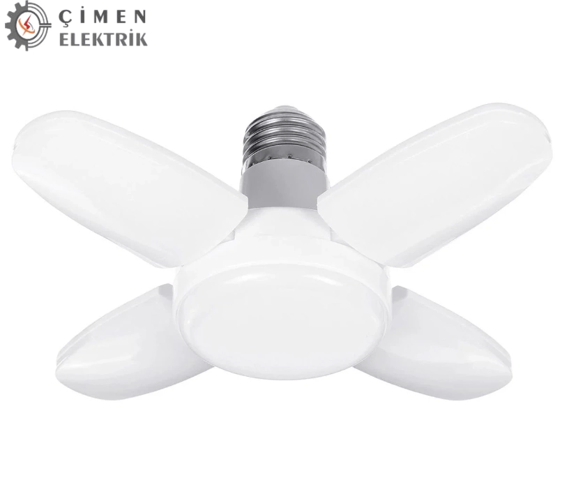CATA CT 1151 Pervane 30W Led Ampul 6500K Beyaz Işık E27 Duy