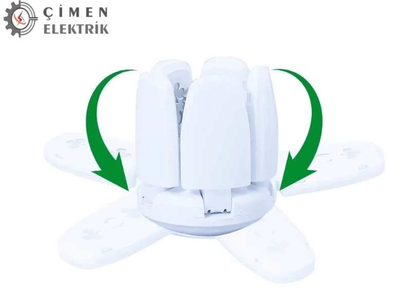 CATA CT 1151 Pervane 30W Led Ampul 6500K Beyaz Işık E27 Duy