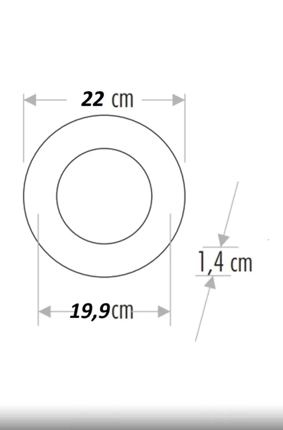 CATA CT 5169 Led Spot 18W 3200K Gün Işığı