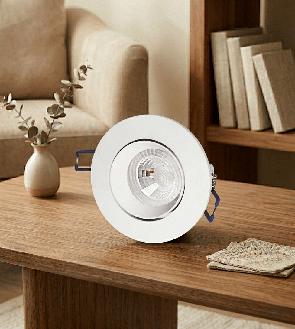 CATA CT 5256 Beyaz Kasa Led Spot 8W 3200K Gün Işığı