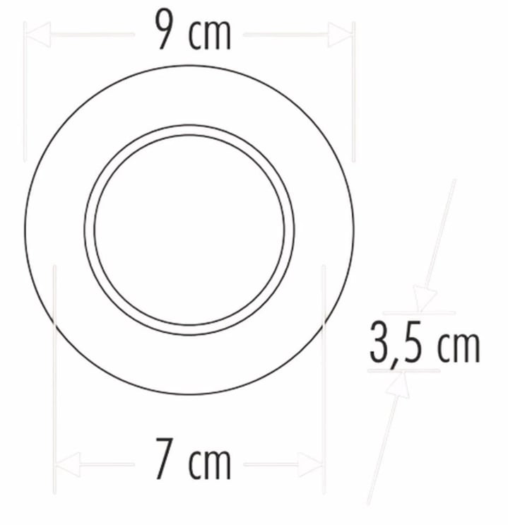 CATA CT 5261 8W Başak Led Spot 3 Renkli