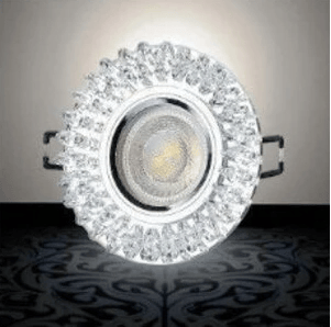 CATA CT 6569 Menekşe Kristal Cam Spot Kasası