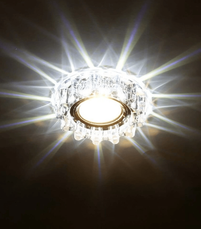 CATA CT 6595 Kristal Cam Led Spot Kasası