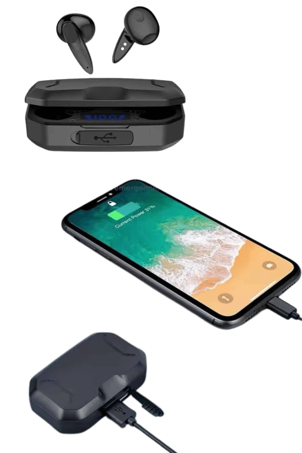 Çağrı Cevaplayabilen Akıllı Saat 5.2 Bluetooth Bağlantılı Kulaklık Yeni Nesil