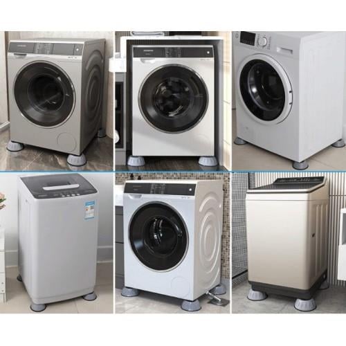 Çamaşır Makinesi Kayma Ve Titreşim Engelleyici - Gürültü Emici Aparatlar 4 Lü Set (3936)