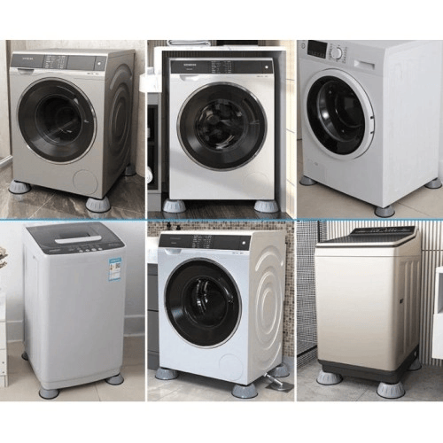 Çamaşır Makinesi Kayma Ve Titreşim Engelleyici - Gürültü Emici Aparatlar 4 Lü Set Bx40