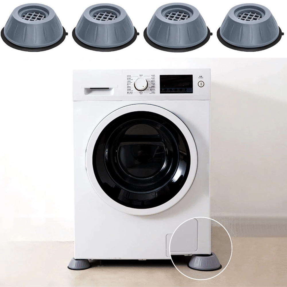 Çamaşır Makinesi Sarsıntı Titreşim Ses Önleyici Kaydırmaz Ayak 4lü Set Bx40