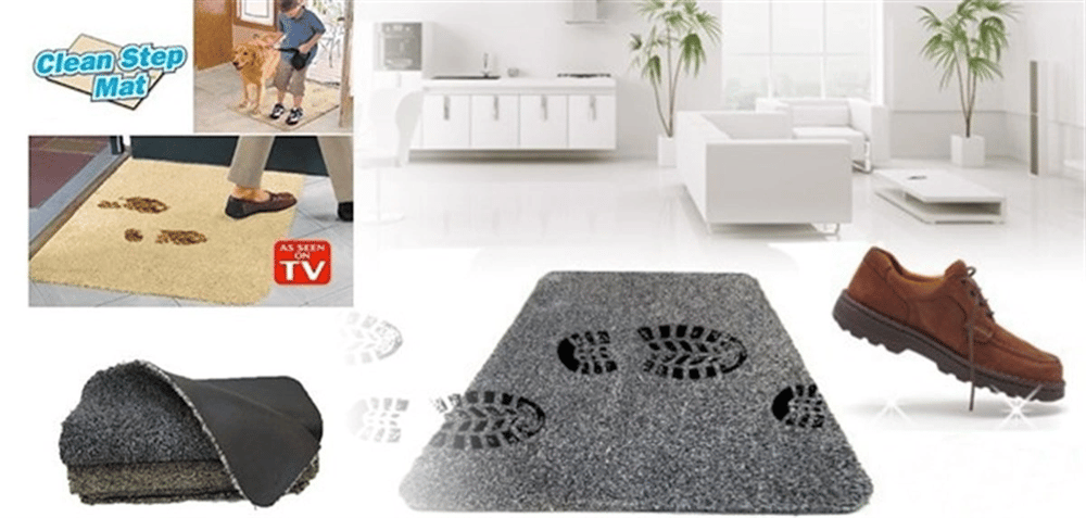 Çamaşır Makinesinde Yıkanabilir Kir Toz Emici Mikrofiberli Paspas Bx40