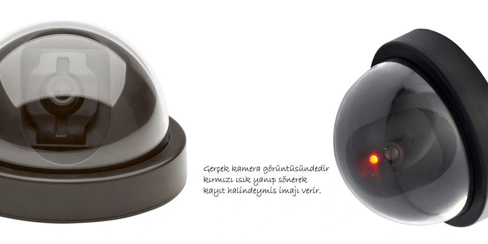 Caydırıcı Dome Güvenlik Kamerası