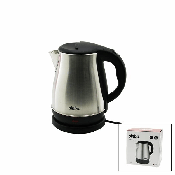 Çelik  Kettle Su Isıtıcısı Kablosuz Kullanım  1.8lt  360° Dönebilme Otomatik Kapanma Sk-8028 Bx40