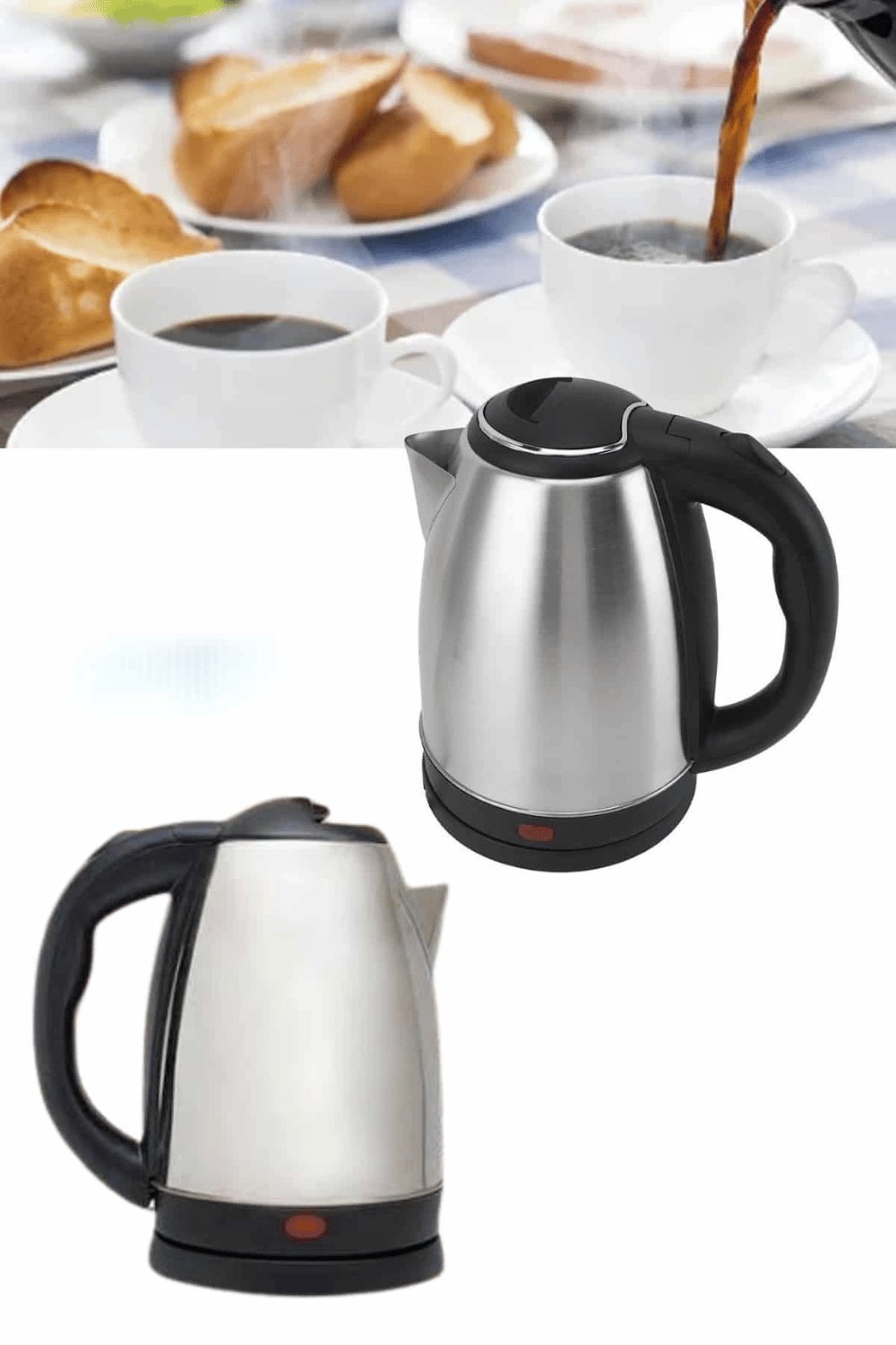 Çelik Su Isıtıcı Kettle Dayanıklı Paslanmaz Çelik Uzun Ömürlü