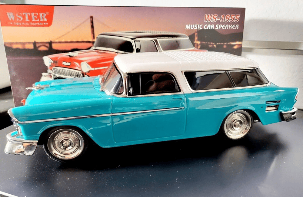 Chevrolet Ws-1955bt Belair 1955 Model Bluetooth Hoparlör Bx40