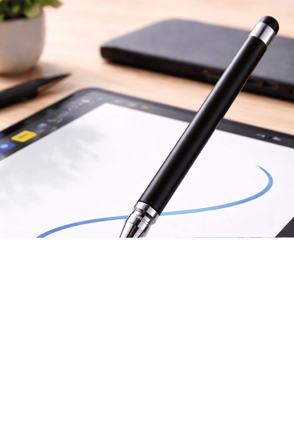 Chuwi Hipad X Lte Uyumlu Dokunmatik Stylus Kalem Disk Uçlu Hassas Tablet Telefon Çizim Kalemi