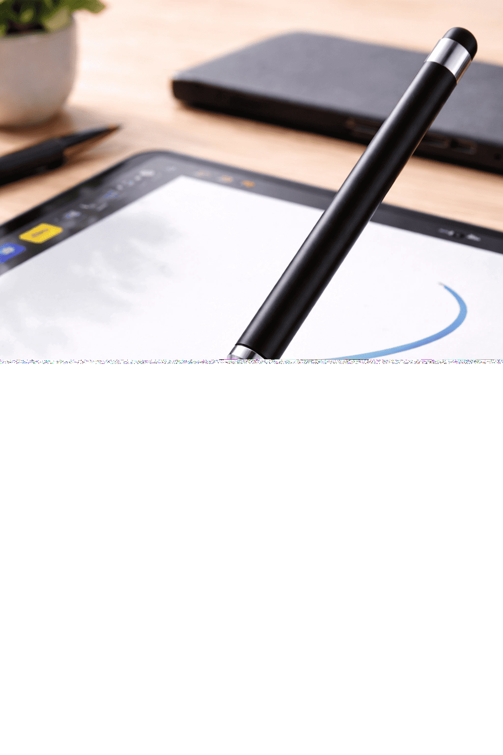 Chuwi Hipad X Uyumlu Dokunmatik Stylus Kalem Disk Uçlu Hassas Tablet Telefon Çizim Kalemi