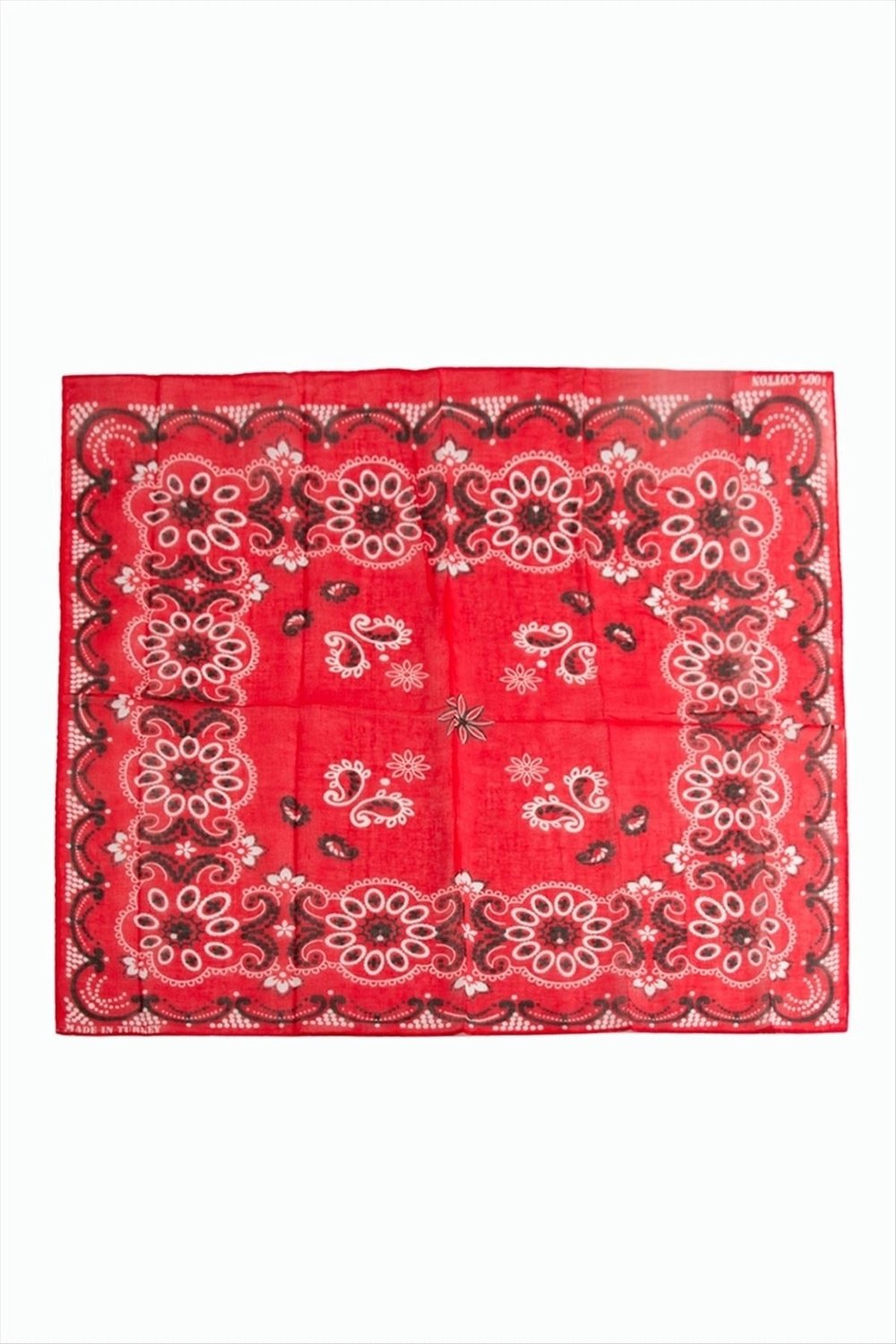 Çiçek Desenli Bandana 50*50