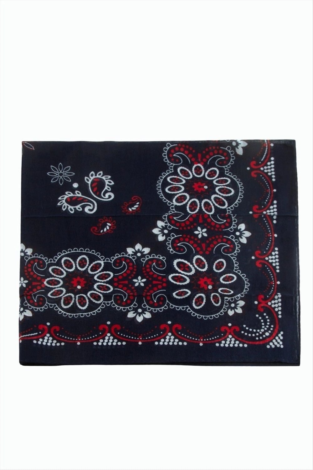 Çiçek Desenli Bandana 50*50