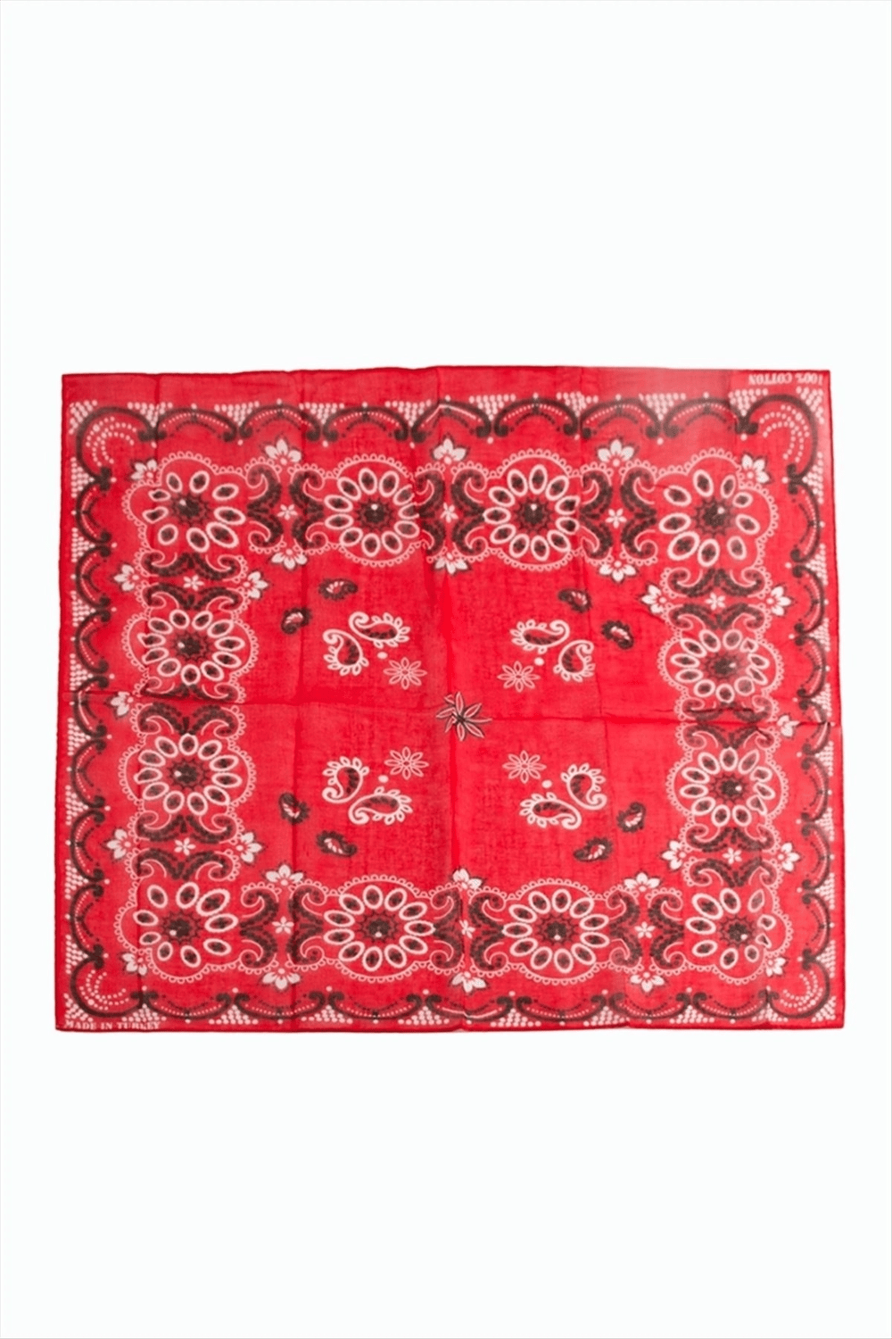 Çiçek Desenli Bandana 50*50