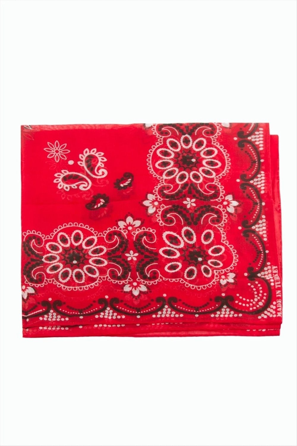 Çiçek Desenli Bandana 50*50