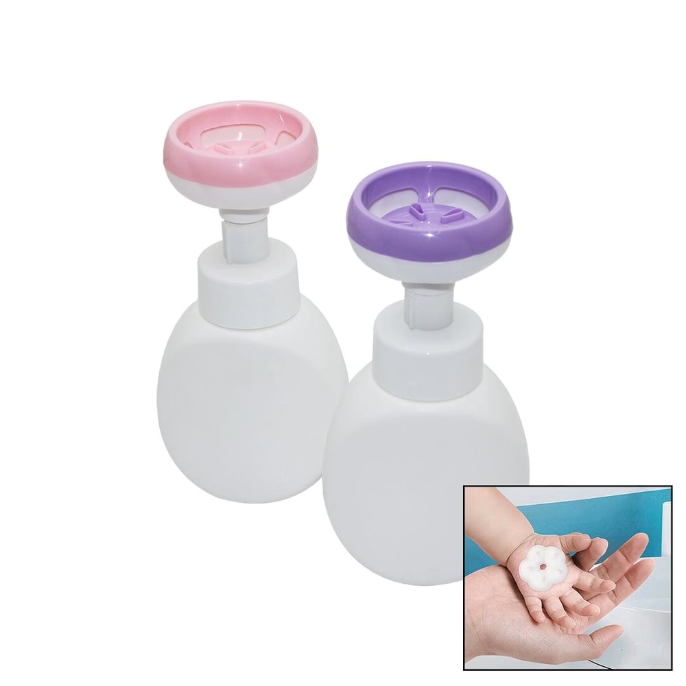 Çiçek Şekilli Köpük Çıkaran Basmalı Sabunluk Bx40