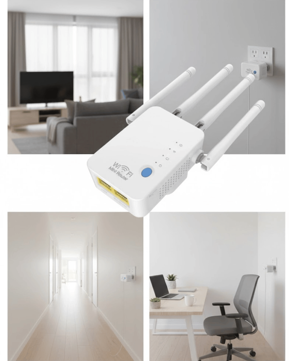 Çift Bant WiFi Güçlendirici 2.4G 5G