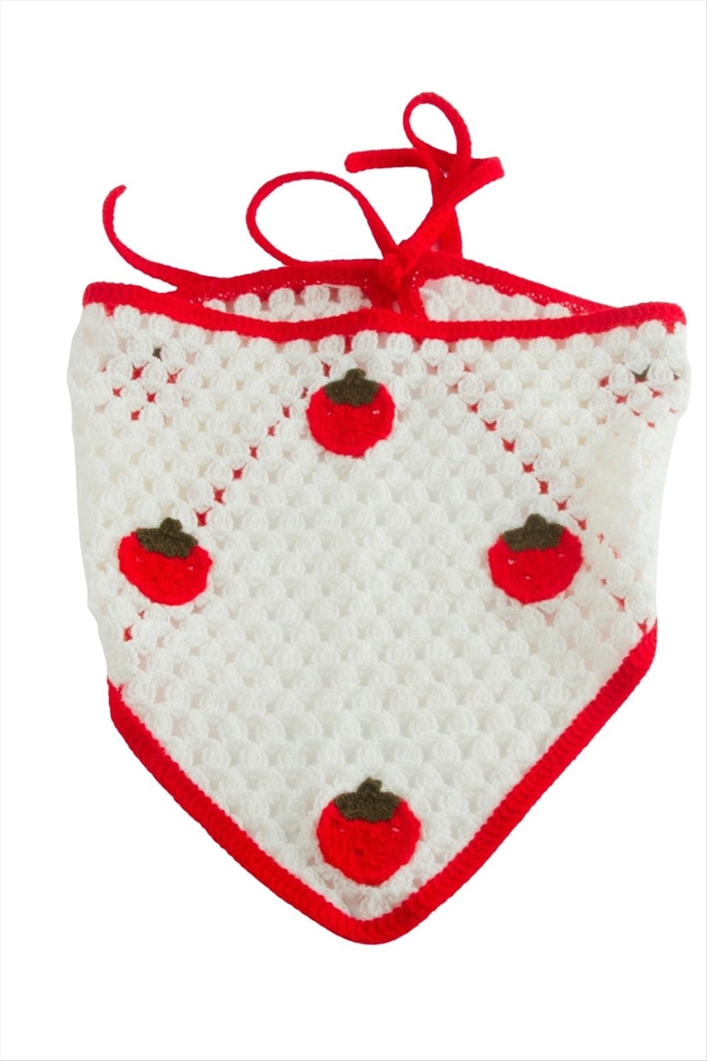 Çilek Örme Bohem Bandana