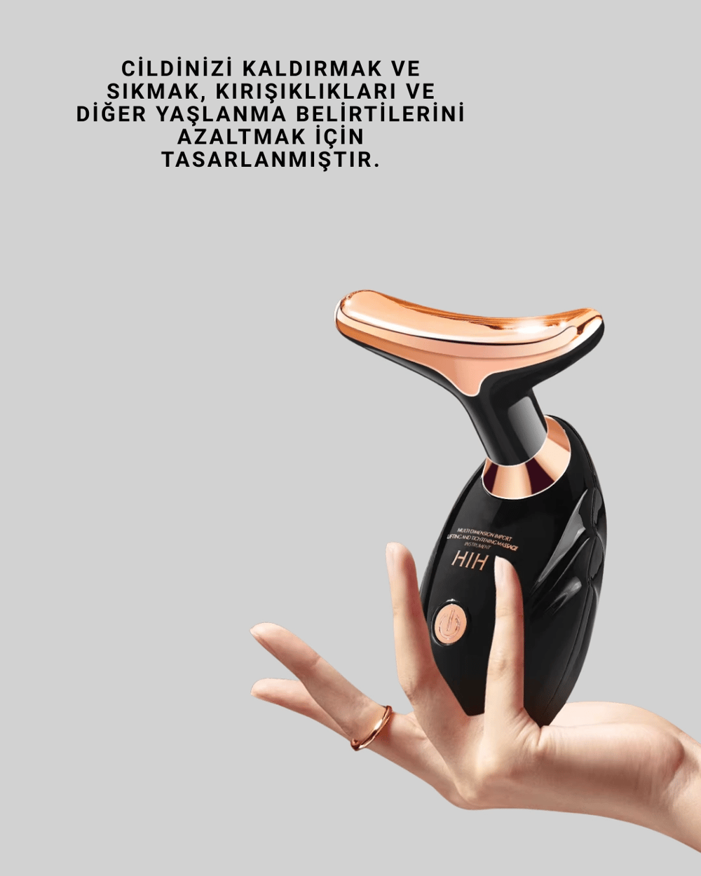 Cilt Sıkılaştırıcı Yüz Masaj Aleti – Işıltılı ve Pürüzsüz Bir Cilt İçin Özel Tasarım