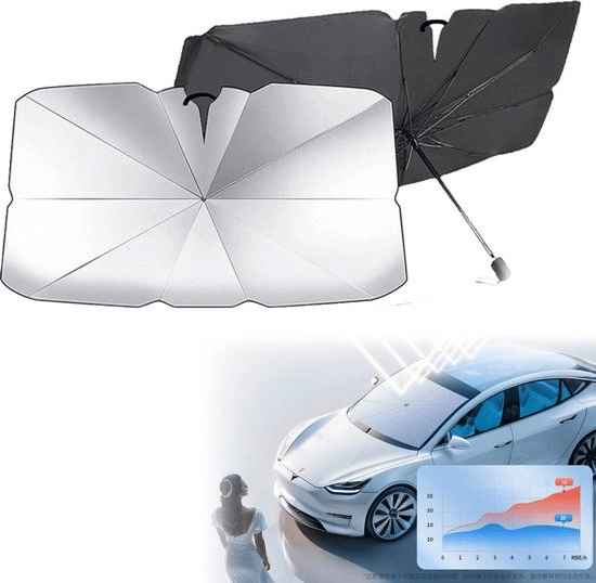 Citroen C-Elysee, Fiat Albea, Renault Thalia, Hyundai Accent Era, Ford Fusion Uyumlu Oto Şemsiye