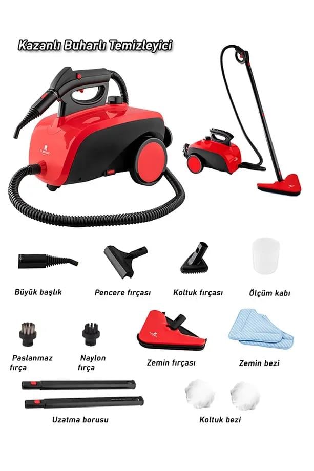 Classen Smart Çok Fonksiyonlu Güçlü Buharlı Temizleyici Makinesi (3936)