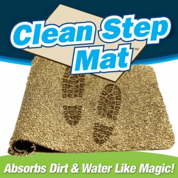 Clean Step Mat Yıkanabilir Mikrofiber Kir Toz Emici Iç-dış Ortam Paspas
