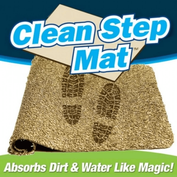 Clean Step Mat Yıkanabilir Mikrofiber Kir Toz Emici Iç-dış Ortam Paspas