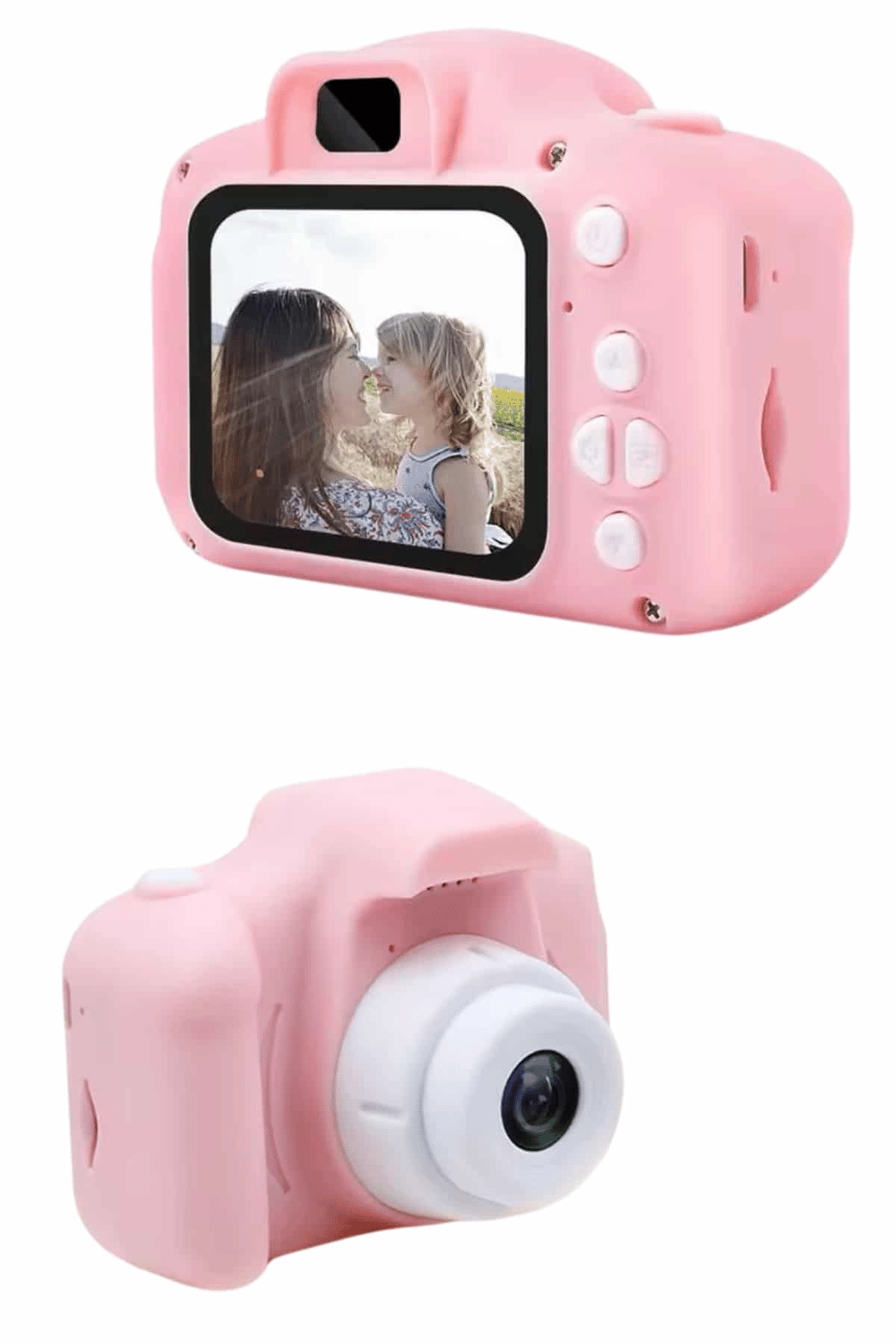 Çocuklara Özel Fotoğraf Ve Video Çeken Mini Çok Renkli Fotoğraf Makinesi