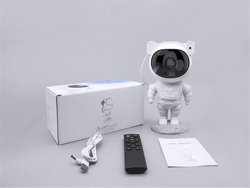 Çocuklara Özel Projeksiyon Astronot Lamba Speaker Sevimli