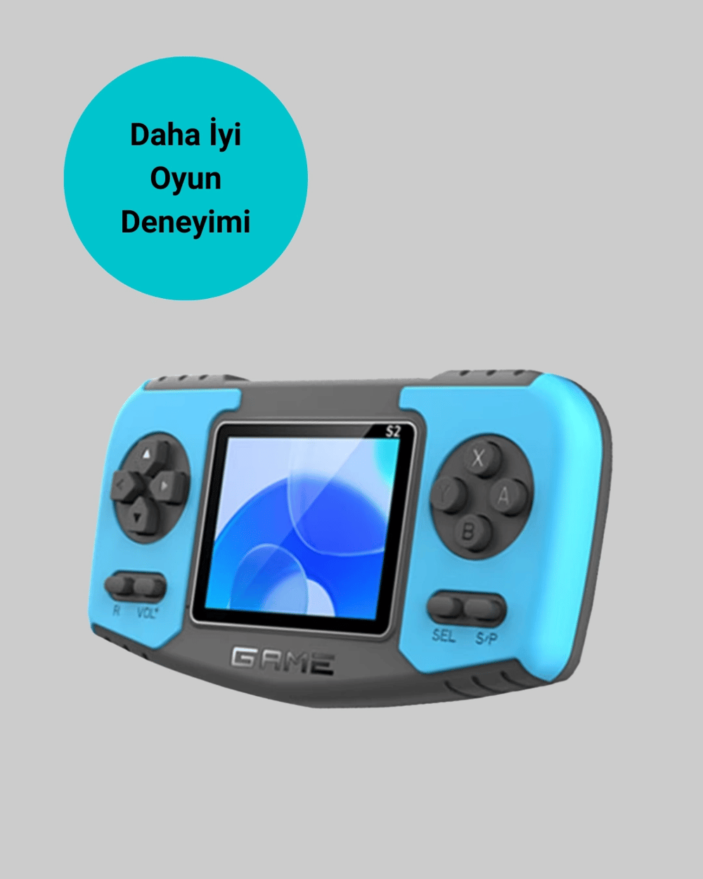 Çocuklara Özel Retro Oyun Konsolu Portatif Eğlence Cihazı