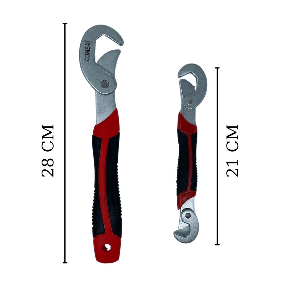 Çok Fonksiyonlu Ergonomik Ayarlanabilir Büyük Küçük Akıllı Pense Anahtar 2li Set Bx40