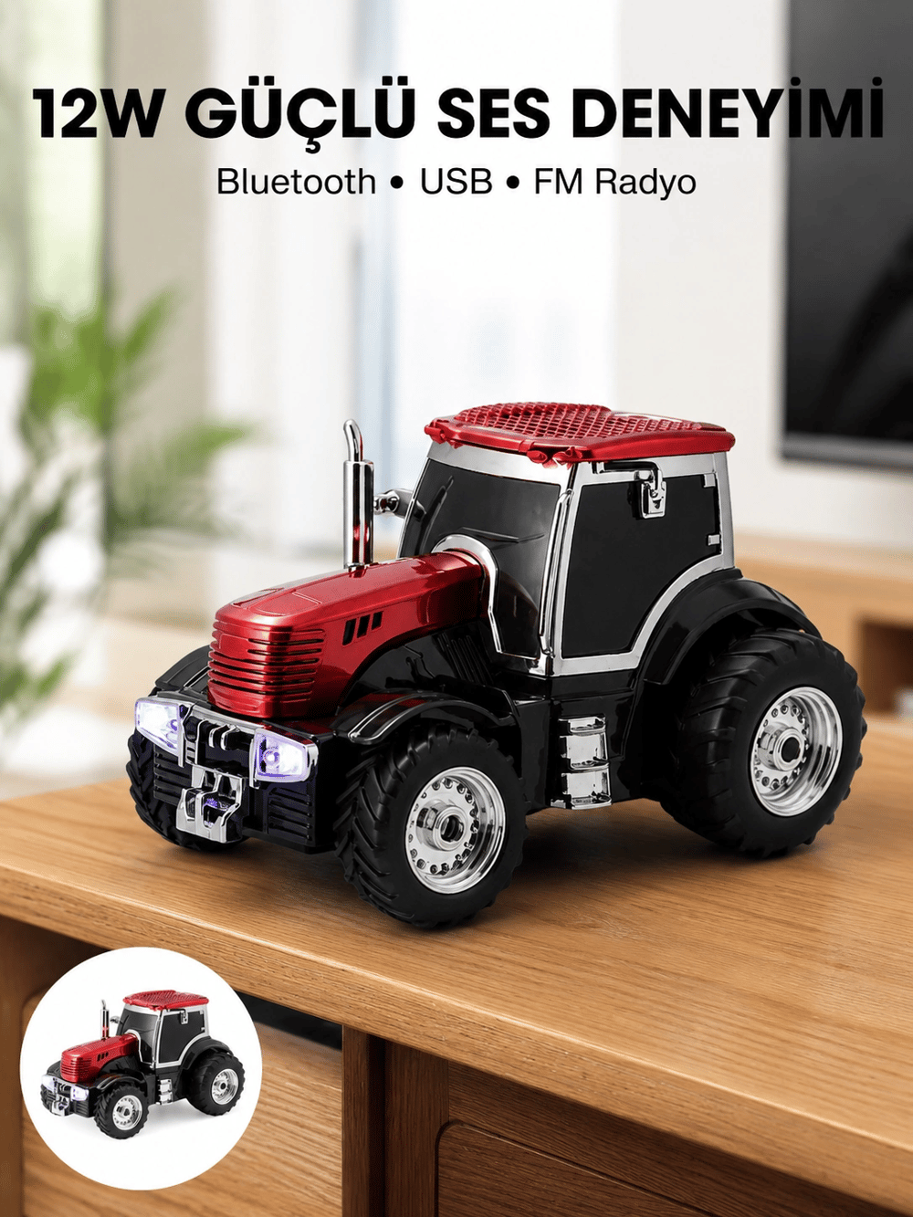 Çoklu Bağlantı Seçenekli Kablosuz Bluetooth Hoparlör