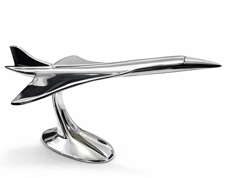 Concorde Krom Uçak 12278
