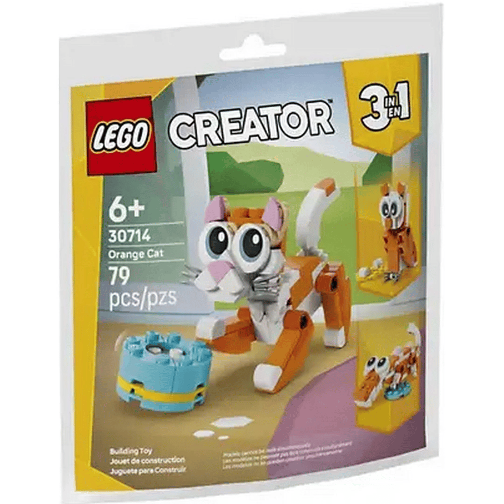 Creator 3’ü 1 Arada Creator Turuncu Kedi 30714