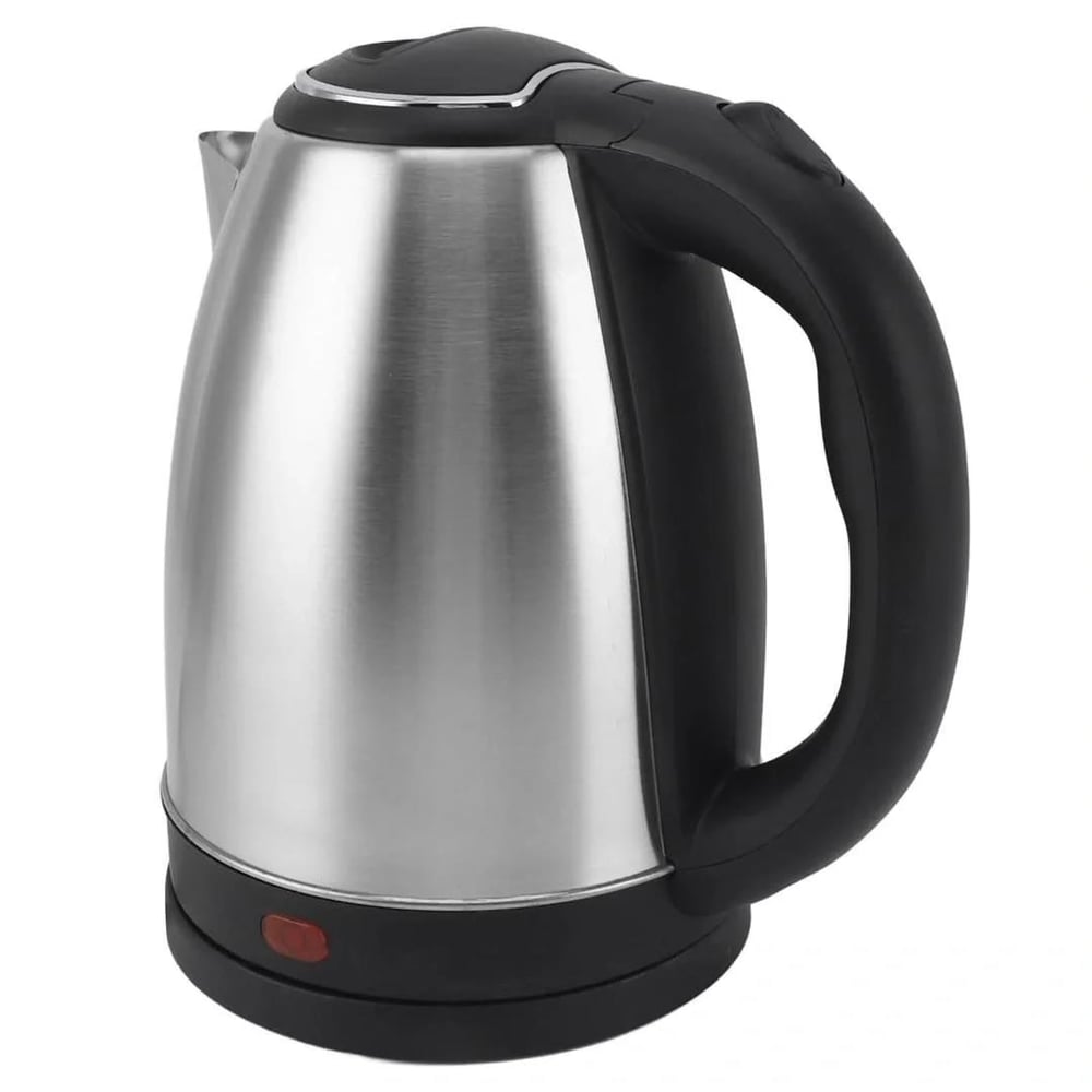 Crown CRW-7102 1500W 1.8 Litre Lüks Çelik Su Isıtıcı Kettle İnox (3936)