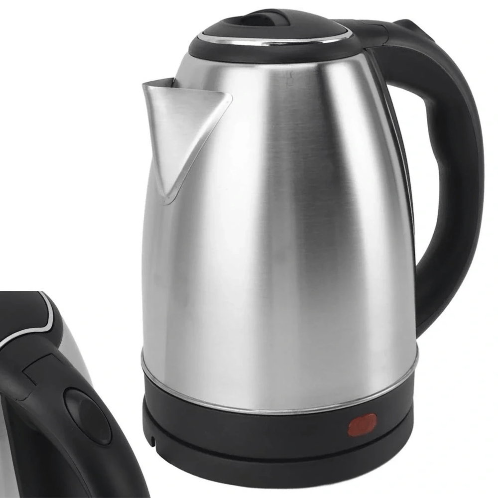 Crown Crw-7102 1500w 1.8 Litre Lüks Çelik Su Isıtıcı Kettle İnox Bx40