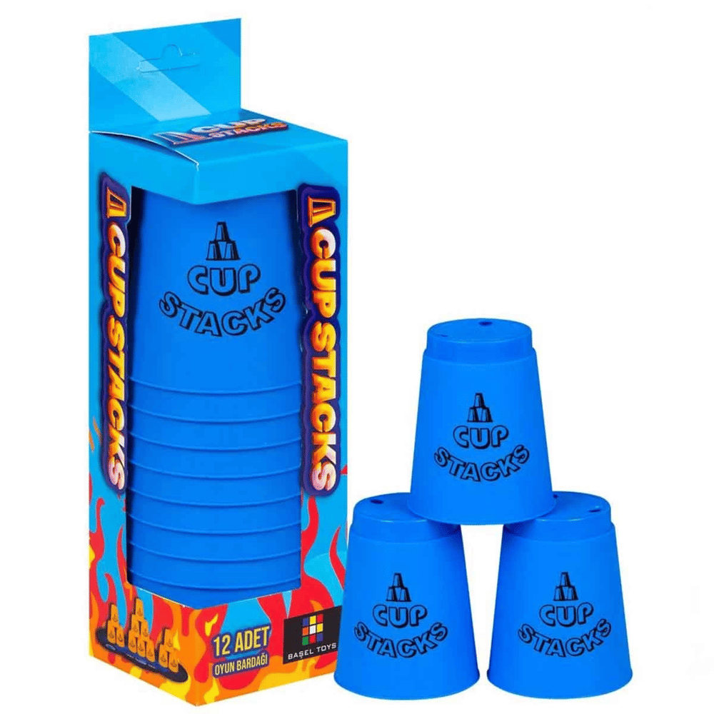 Cup Stacks Bardak Oyunu - 2008BŞL  - Stokta Olan Renk Gönderilir