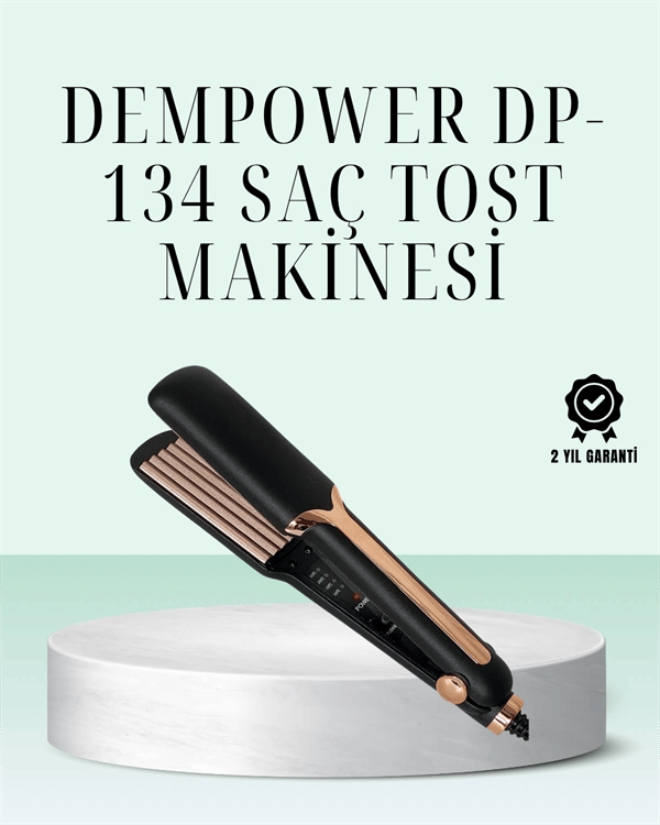 DEMPOWER DP-134 – Isı Ayarlı Saç Şekillendirme Deneyimi