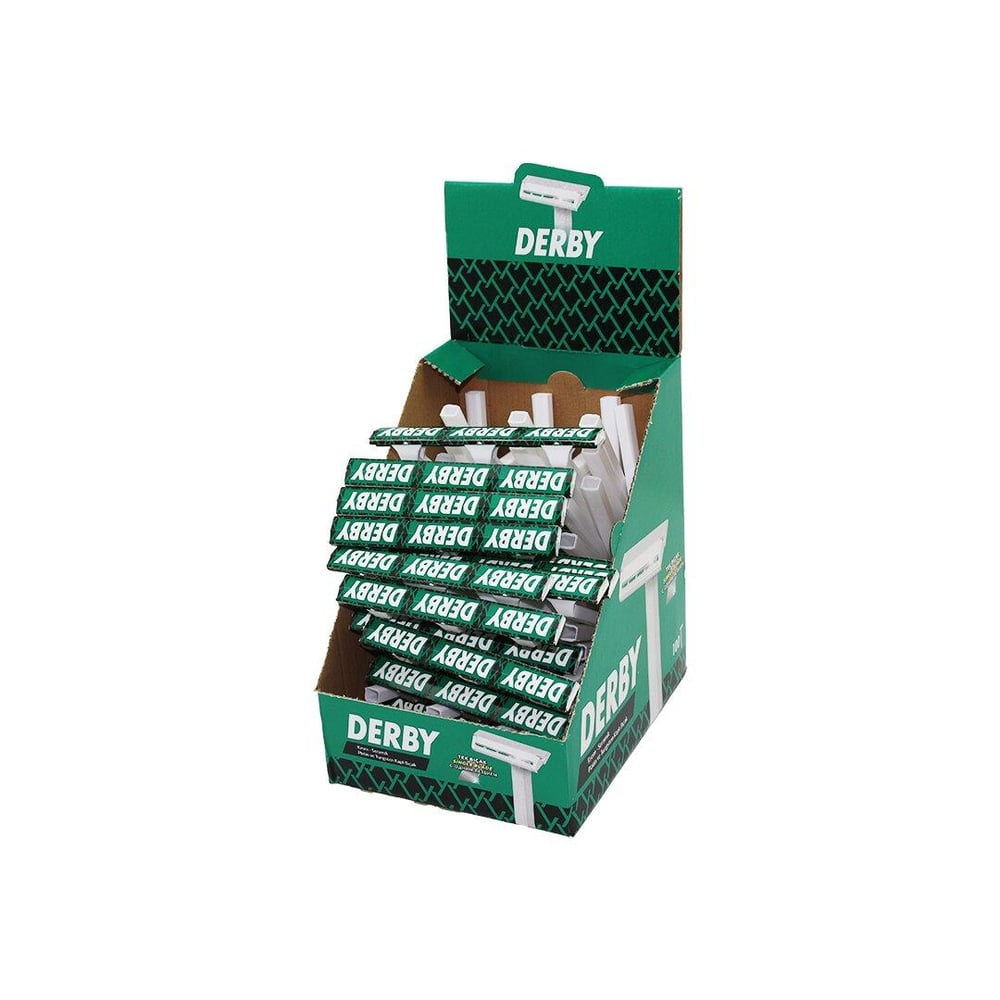 DERBY TEK BIÇAK 100PCS BANYO SAPLI JİLET (3936)