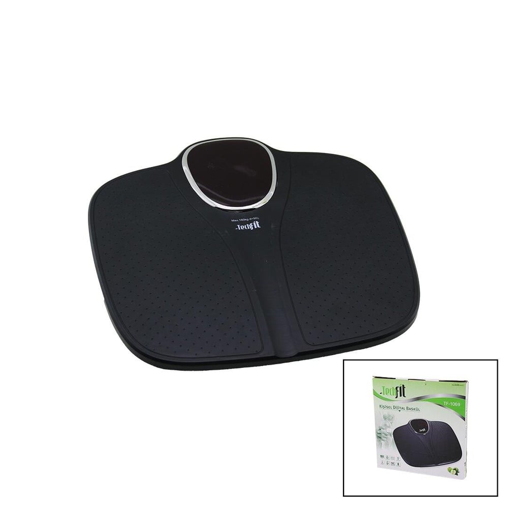 DİJİTAL DİZAYN - NOKTALI ZEMİN DİJİTAL BASKÜL TERAZİ TARTI 180KG/100GR LCD EKRAN - SENSÖR - ODA ℃ TF-1069 (3936)