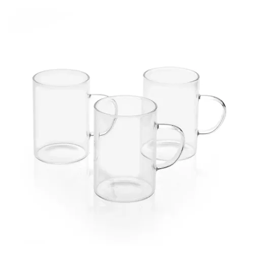 DecoHandy 6lı Cam Kupa 200 ml