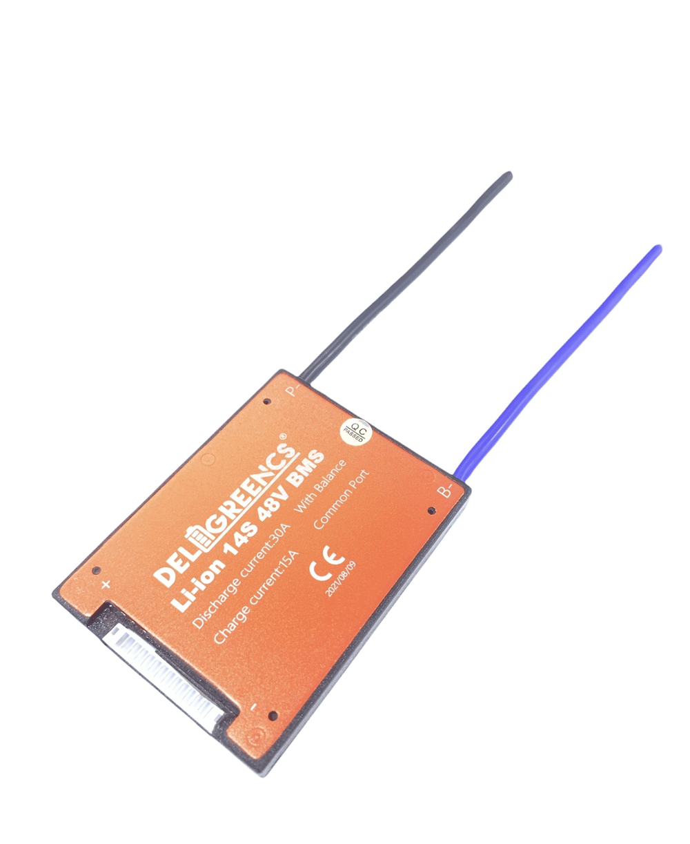 Deligreencs - 14s 30a  Lı-ıon Bms Kartı Sensörlü Ortak Port