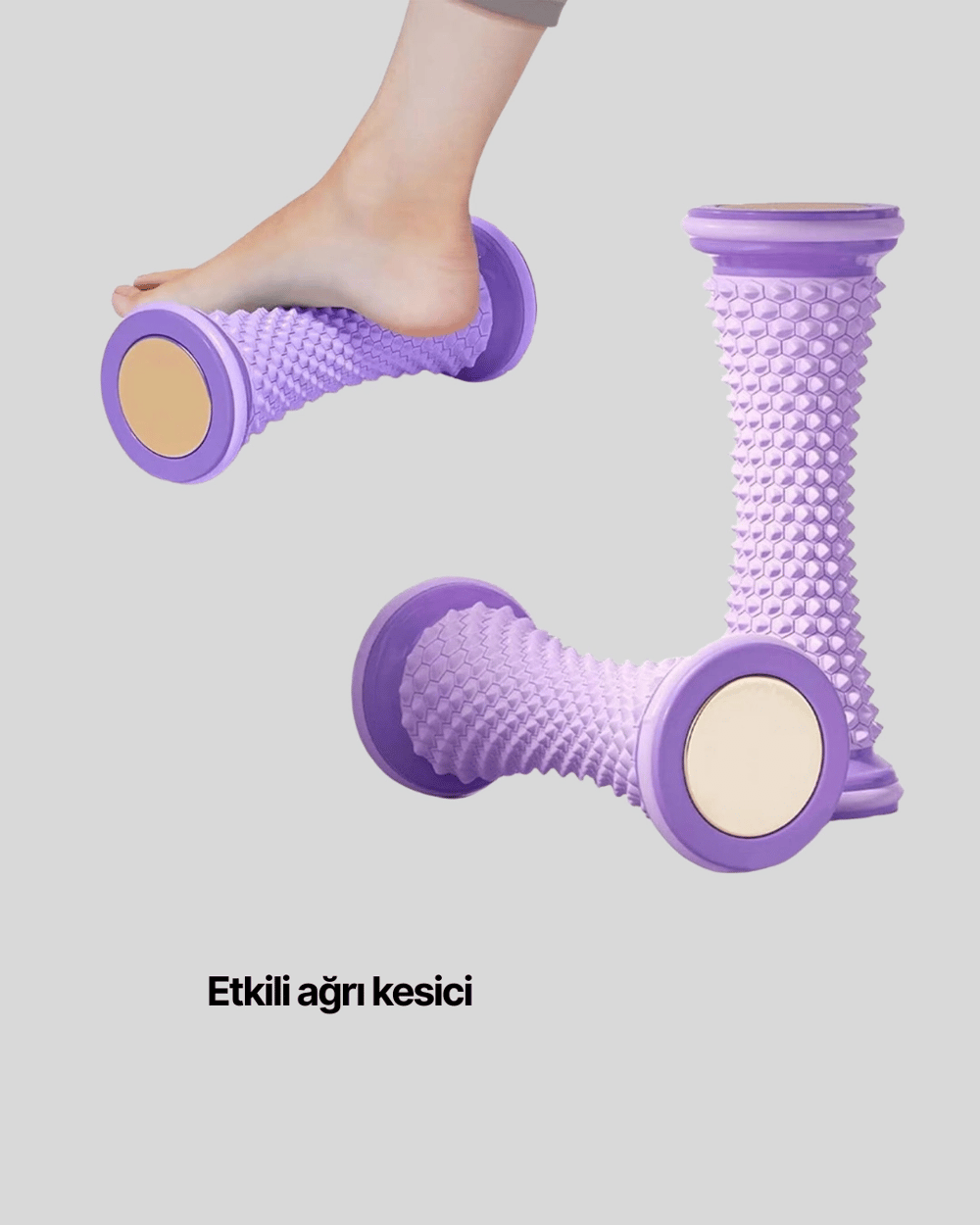 Derin Doku Ayak Masaj Silindiri Plantar Fasiit Topuk Ağrısı İçin